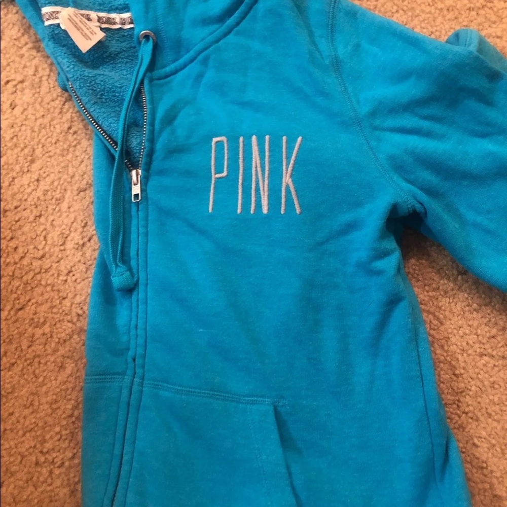 Vs pink zip up⭐️sold on Mercari ⭐️ - Picture 4 of 4
